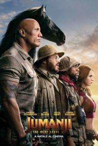 Jumanji The Next Level poster ita