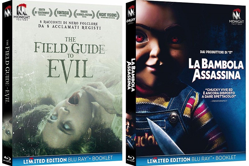 la bambola assassina 2019 + the field guide to evil bluray