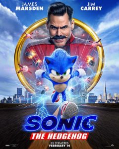 sonic il film 2020 poster