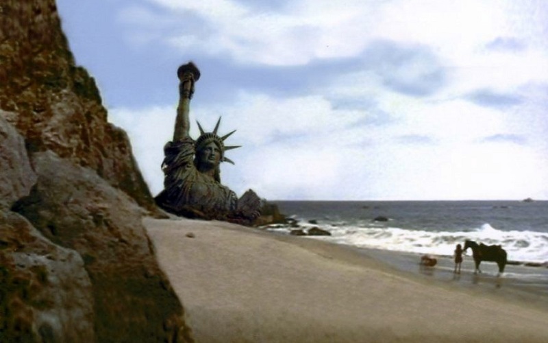 pianeta delle scimmie 1968 statua libertà pianeta delle scimmie 1968 statua libertà