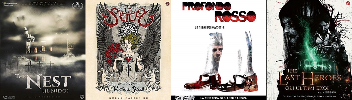 profondo rosso + la setta + the nest + the last heroes bluray ita