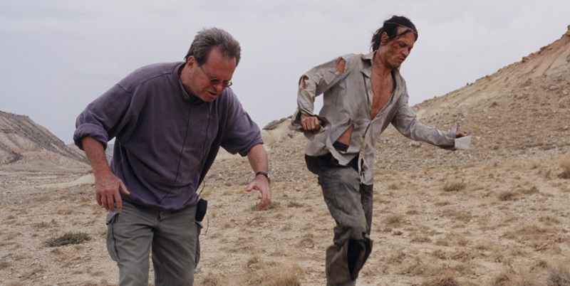 Johnny Depp e Terry Gilliam in Lost in La Mancha (2002)