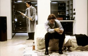 Christian Bale e Jared Leto in American Psycho (2000)