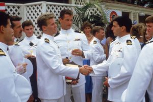 Tom Cruise, Val Kilmer, Tom Skerritt e Rick Rossovich in Top Gun (1986)