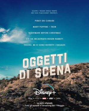 oggetti di scena poster serie disney+