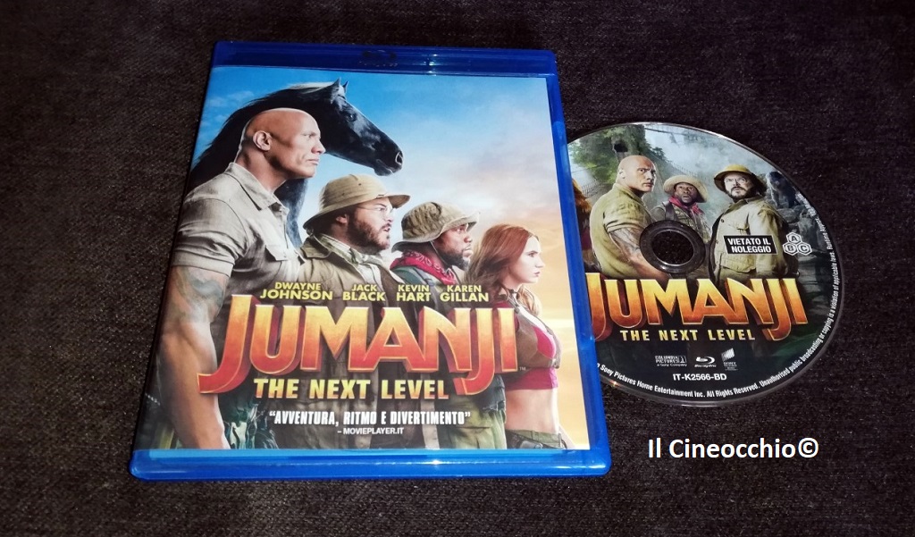 jumanji the next level blu-ray