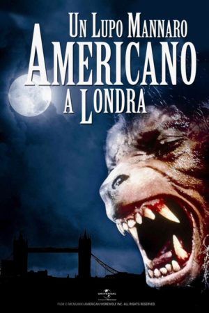 Un lupo mannaro americano a Londra poster film