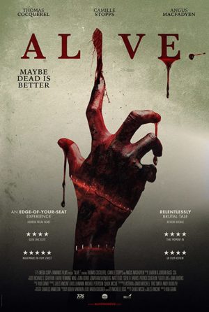 alive film horror 2020 poster rob grant