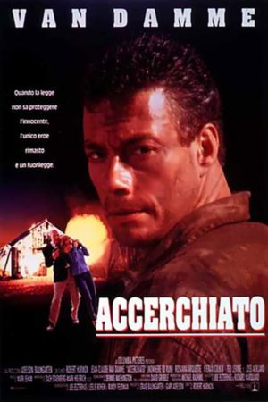 accerchiato film van damme poster