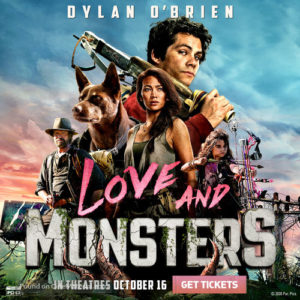 love and monsters film 2020 poster