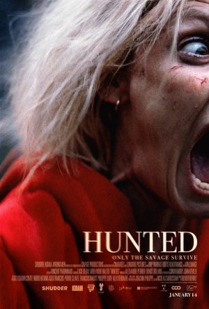 hunted film shuedder Vincent Paronnaud poster