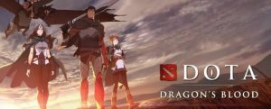 DOTA Dragon's Blood serie netflix 2021 poster