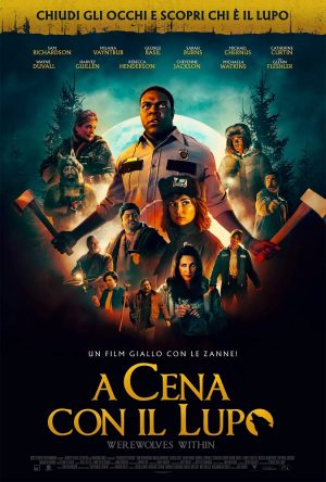 a cena con il lupo film 2021 poster