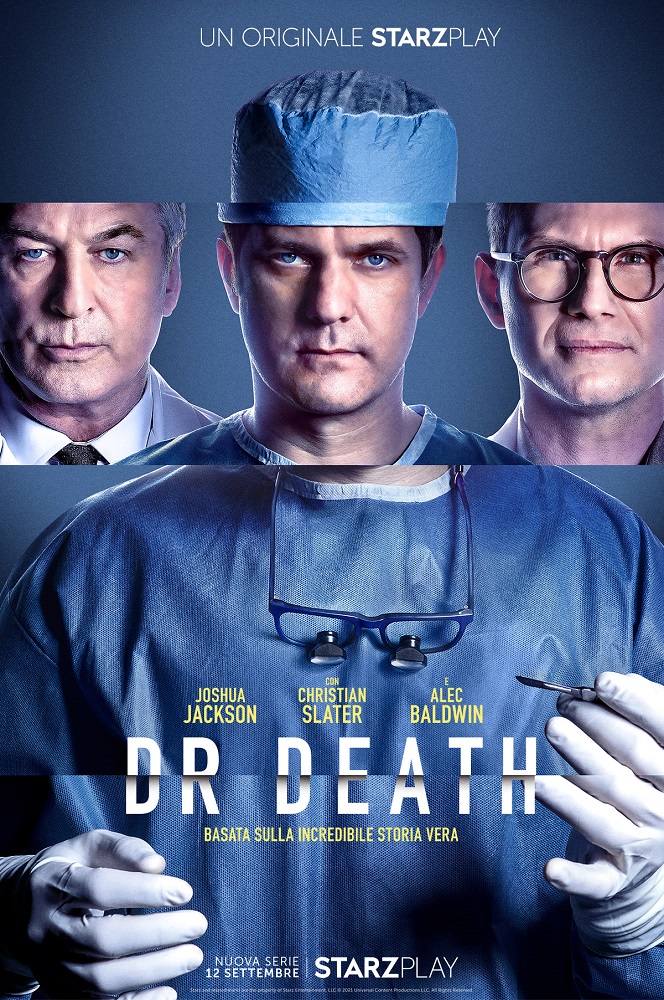 Full trailer per Dr. Death (serie STARZPLAY) Joshua Jackson elimina i