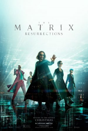 Matrix Resurrections film poster