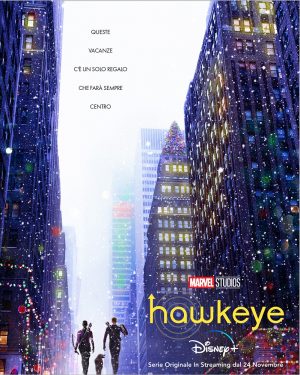 hawkeye serie disney poster 2021