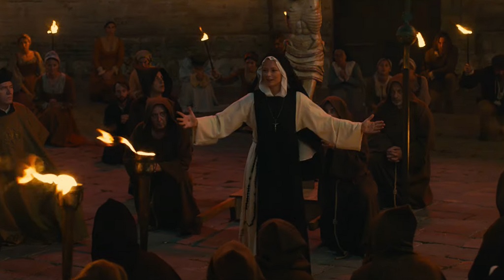 Trailer per Benedetta, biopic erotico-blasfemo diretto da Paul Verhoeven benedetta film verhoeven 2021