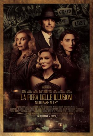 La fiera delle illusioni - Nightmare Alley poster film