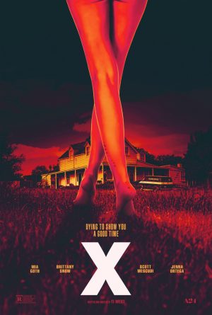 x film horror ti west 2022 poster