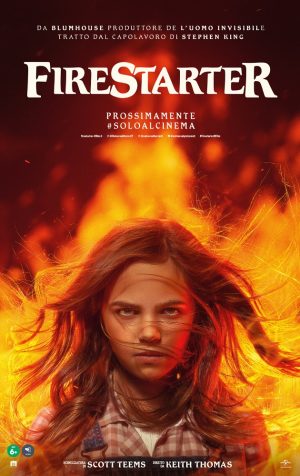 Firestarter film 2022 poster ITA
