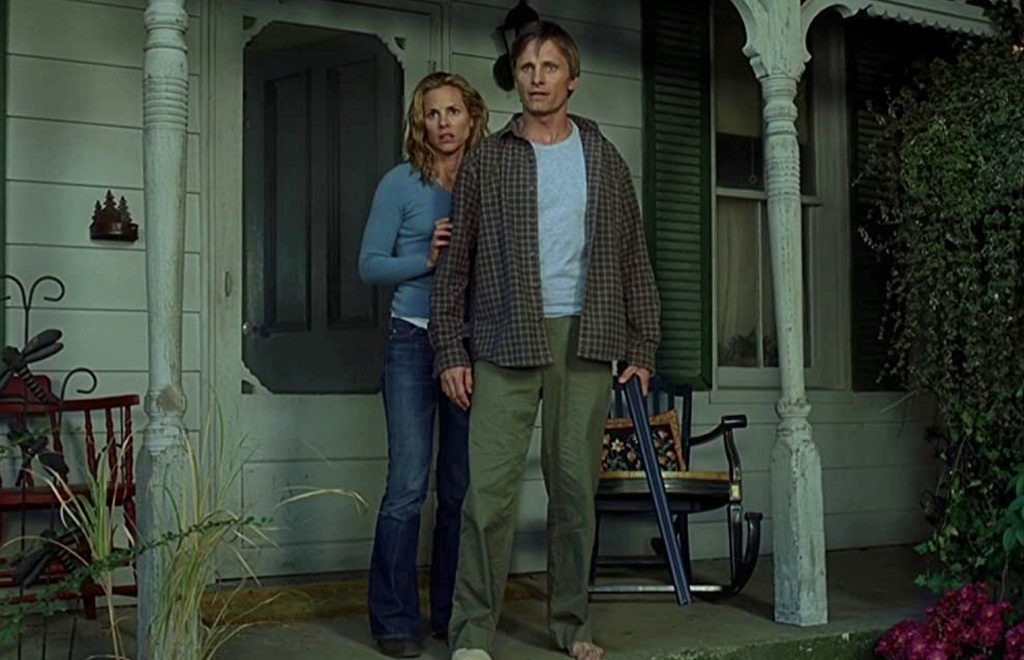 Viggo Mortensen e Maria Bello in A History of Violence (2005)