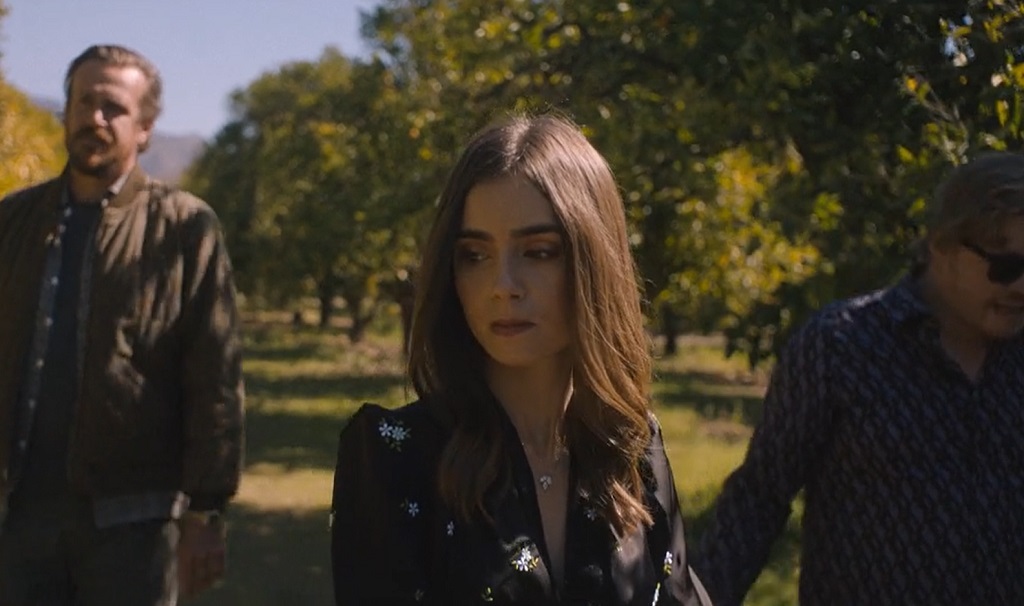 windfall lily collins film 2022
