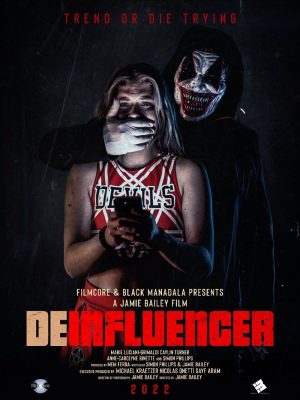 deinfluencer film horror 2022 poster