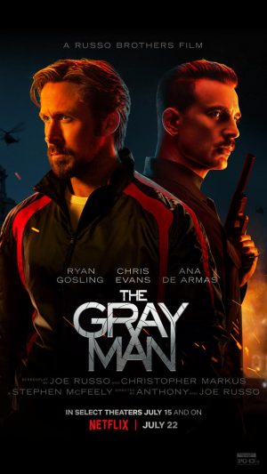 The Gray Man film netflix 2022 poster