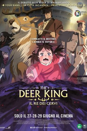 the deer king - il re dei cervi film 2022 poster