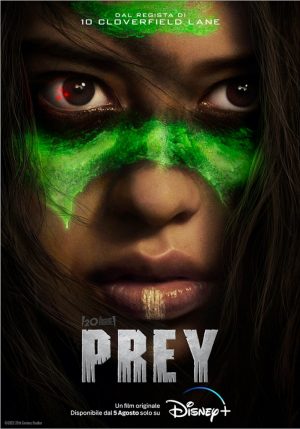 Prey (aka Predator 5) film poster 2022