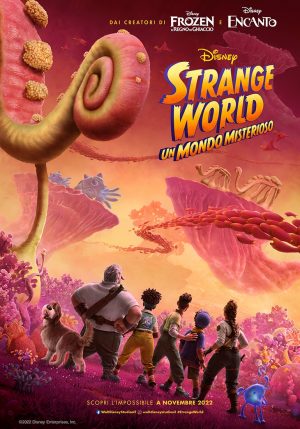 Strange World - Un Mondo Misterioso film poster 2022