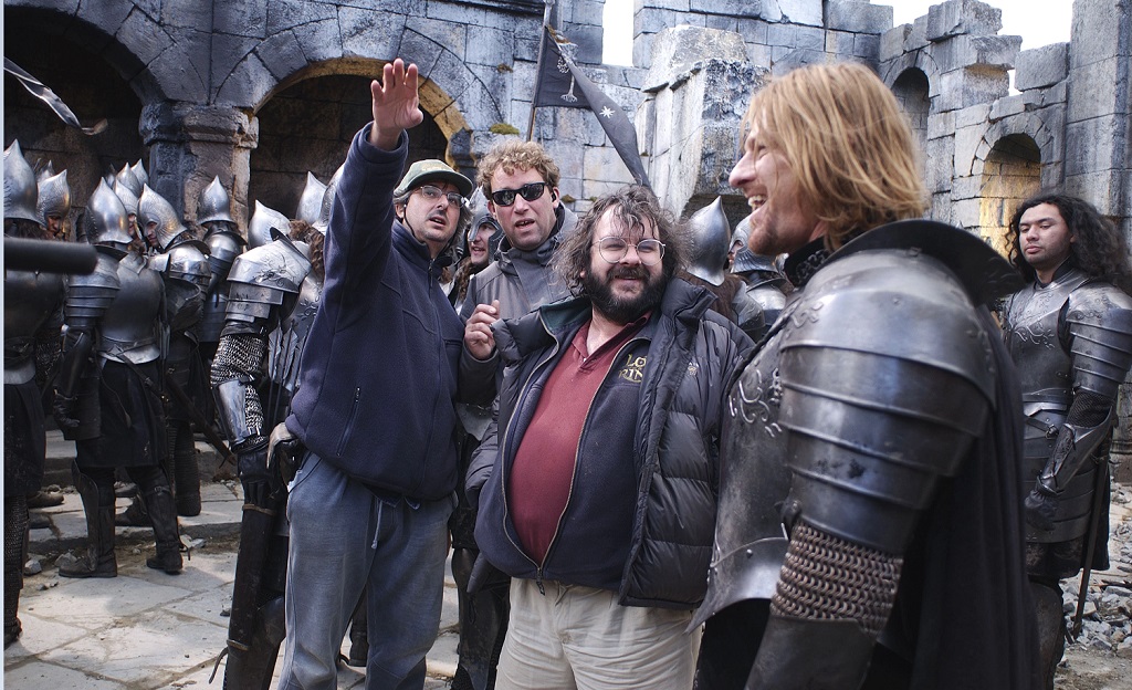 peter jackson signore degli anelli set