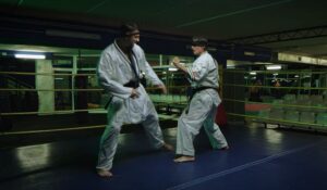 karate man de falco film