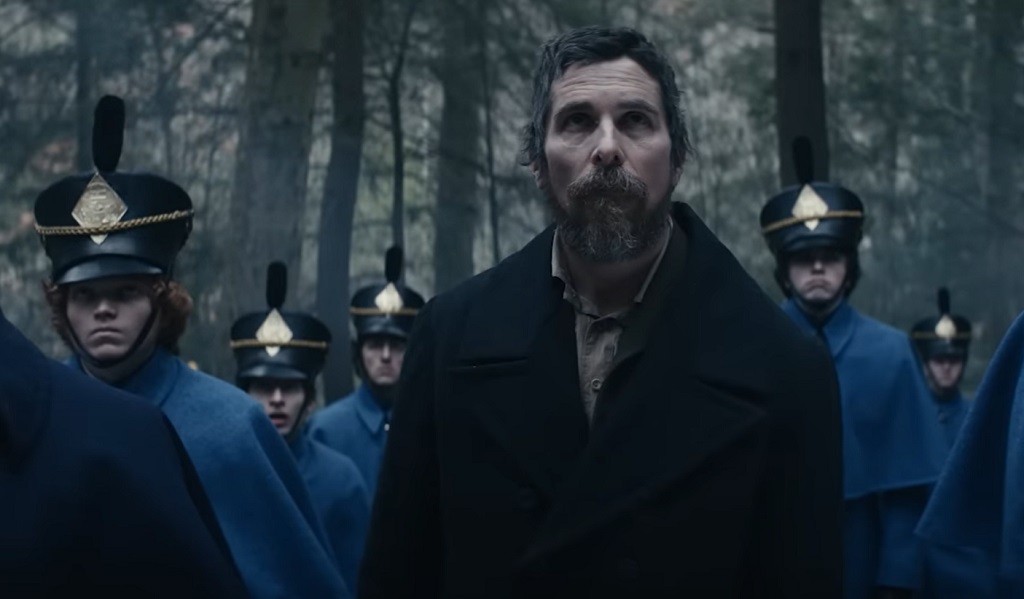 Teaser per The Pale Blue Eye (film Netflix): Christian Bale indaga assieme ad Edgar Allan Poe The Pale Blue Eye film bale 2022
