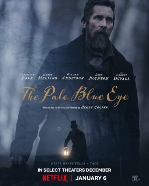the pale blue eye film poster 2023