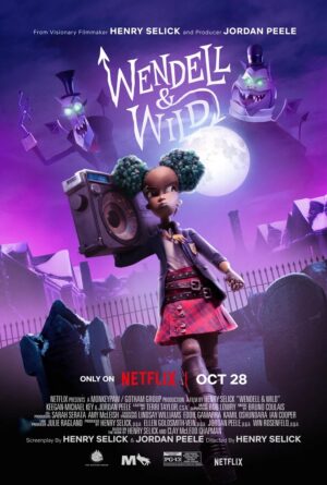 wendell & wild movie netflix poster