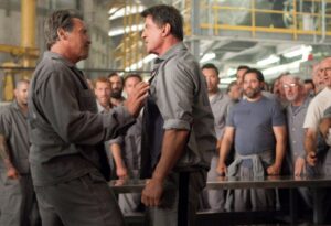 Sylvester Stallone e Schwarzenegger film escape