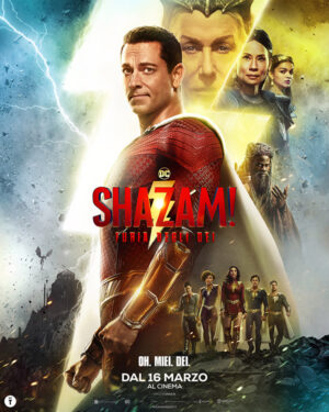 shazam furia degli dei poster film