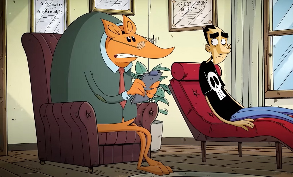 Teaser per Questo mondo non mi renderà cattivo (serie Netflix): di nuovo nella vita problematica di Zerocalcare QUESTO MONDO NON MI RENDERÀ CATTIVO serie 2023