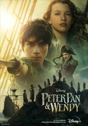 PETER PAN & WENDY film 2023 poster