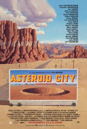 asteroid city film 2023 poster