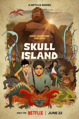 skull island serie 2023 poster