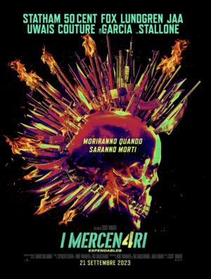 I MERCEN4RI - Expendables film 2023 poster
