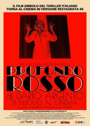 profondo rosso film 2024 poster