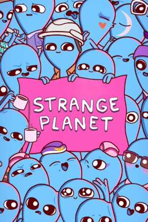 strange planet serie 2023 poster