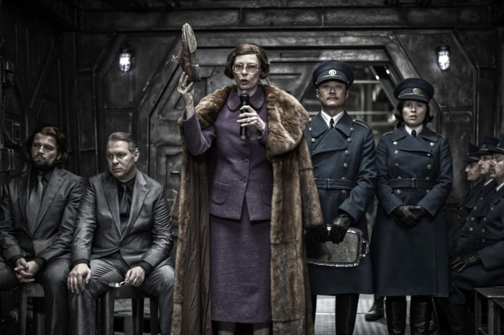 Tilda Swinton in Snowpiercer 2013