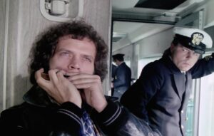 Umberto Amambrini and Flavio Bucci in L'ultimo treno della notte (1975)