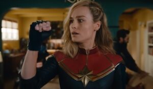 the marvels film larson 2023
