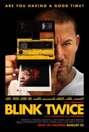 Blink Twice film poster 2024