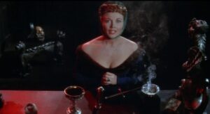 Hazel court in La maschera della morte rossa (1964)